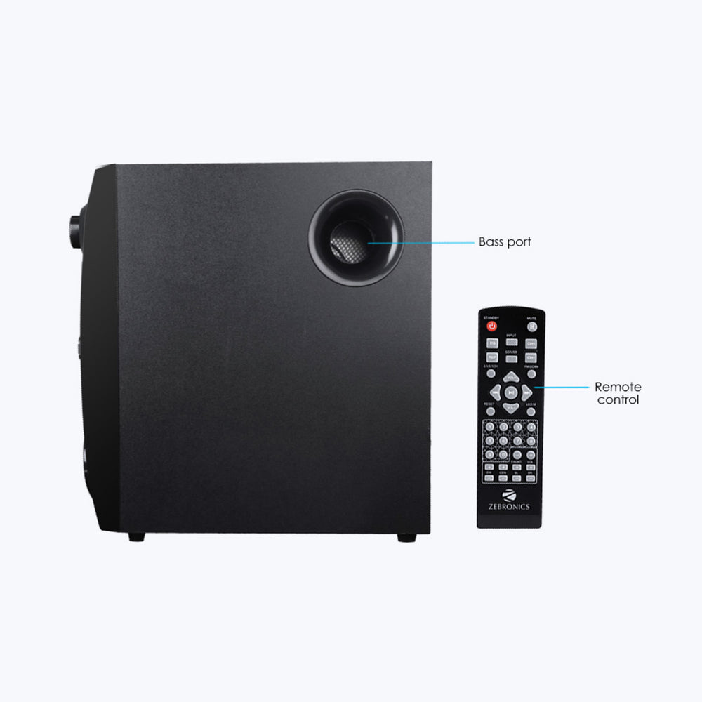 ZEBRONICS TRUMP 5.1 BT SPEAKER ZEBRONICS TRUMP 5.1 BT SPEAKER